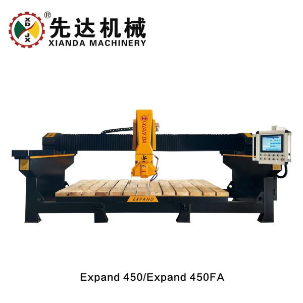 Buy High Precision 4 Axis Bridge Cutting Machine Stone Processing at wholesale prices