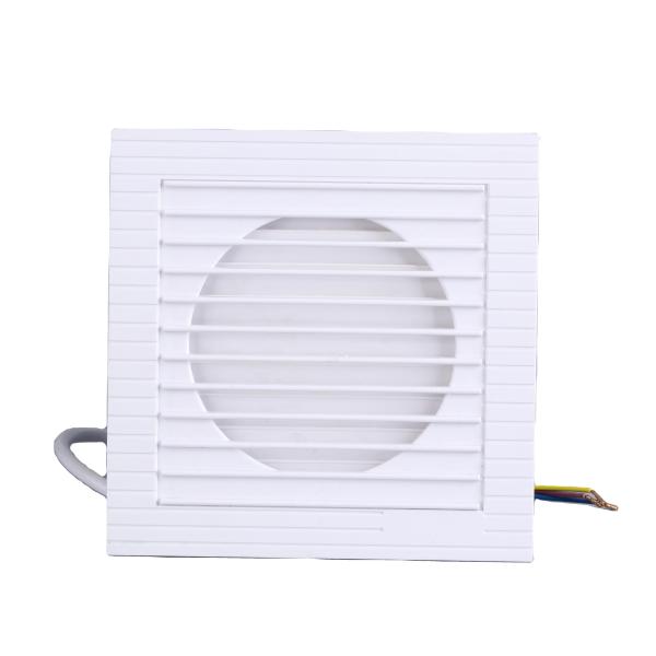 23-65 Customized Support Garage and Toilet Exhaust Fan with Shutter Louvers Plastic Wall Mount