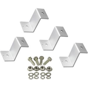 Easy Installation TALL Z Bracket Solar Panel Brackets for Corrosion Free Support