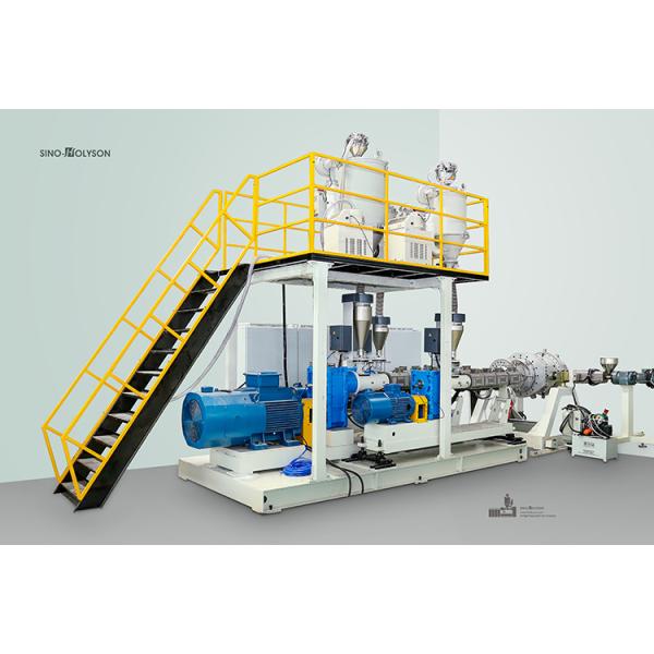 Width 600mm PVC Angle Line Making Machine For PVC Processing