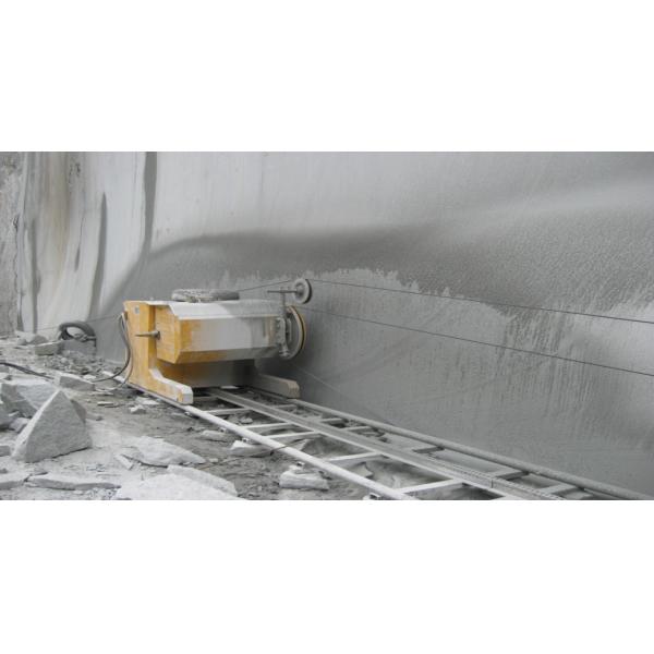 Diamond Wire Saw 120m 30m/S Wire Quarry Stone Cutting Machine 110kw