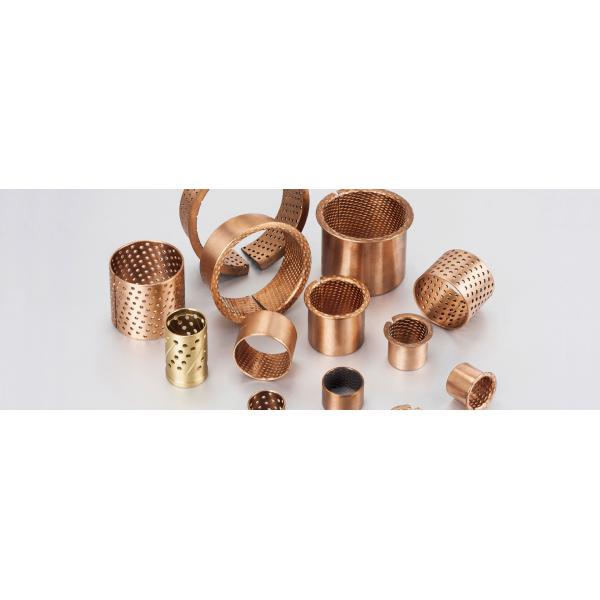 Cusn8 & Cusn6.5 Self Lubricating Plain Bearing Bronze Wrapped Bearings With Holes Strips