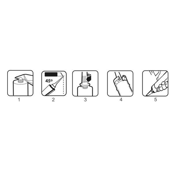 High Grade Weather Resistant Silicone Sealant Strong Adhesion