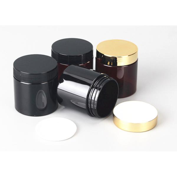 Pet Plastic Jar for Play Dough Packaging Pet Round Jar with Aluminium Lid Pet Round Storage Jar