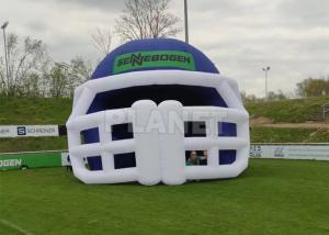 Quality High School Inflatable Football Helmet Tunnel Inflatable Football Team Helmet Tunnel Entrance For Sport Teams for sale