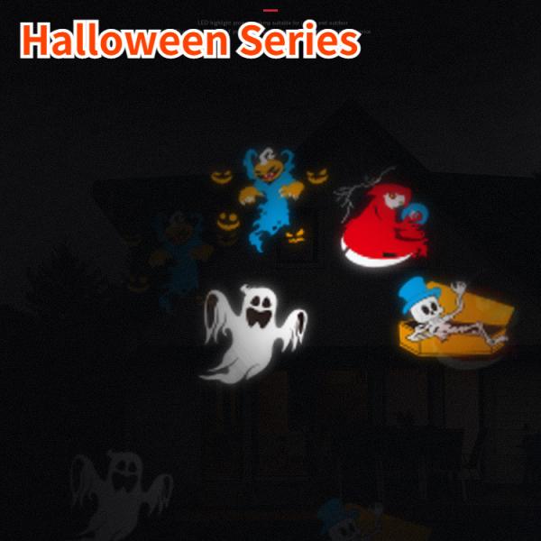 6W LED Christmas Projector Waterproof Night Light Projector For Decorative Festive Day