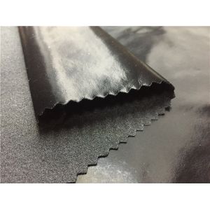 Leggings PU Synthetic Leather Four Way Stretch Backing Coated 260g / ㎡