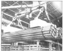 MW29 Permanent Magnetic Lifter 5 - 15KW For Handling Bundled Steel Tubes