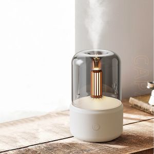 Home Office Use Candle Light Intelligent Humidifier 2022 Creative Gifts