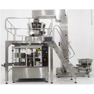 Full Automatic Mixed Nuts Rotary Premade Bag Pouch Packing PackagingMachine