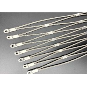 304 Zoo Stainless Steel Ferrule Rope Mesh Fencing Protecting Animals