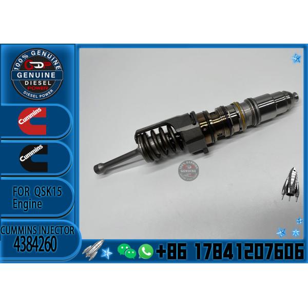 Durable Fuel Injector Assembly 4384260 For Cummins Engine QSKX15 Series