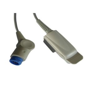 Kontron 7138 Adult Spo2 Finger Sensor 12 Pin Connector TPU 3m Cable