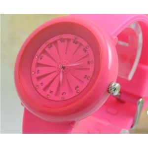 Silicone watch, silicone material, fashion design, japanese movement, 3atm water