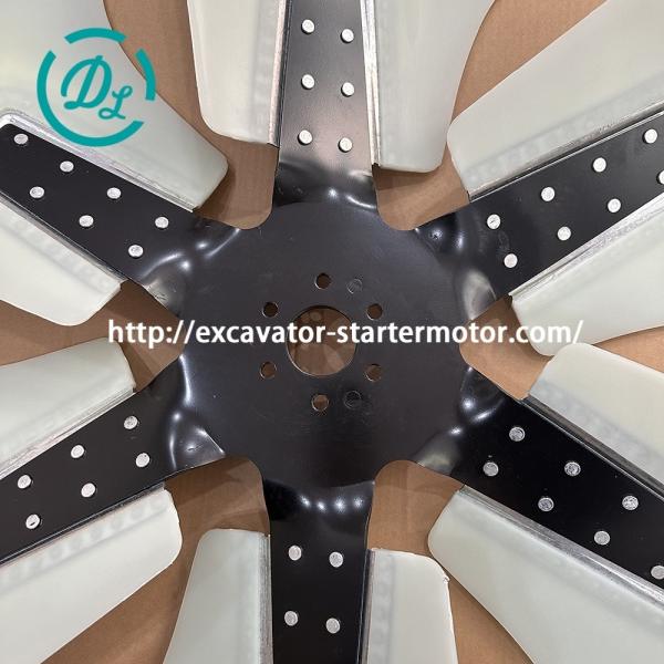 EexcavaStart 600-633-7850 Cooling Fan for 6D125 Engine WA470-3 Excavator