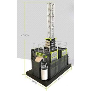 ZOOMLION Aurora Green 1/20 Scale Collectible Construction Hoist Diecast Alloy