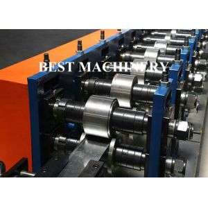 Metal Stud And Track Roll Forming Machine 350mm H Beam Main Frame