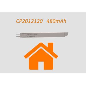 Quality Non Rechargeable 480mAh 450Wh/Kg Lithium Pouch Cell for sale