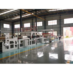 Automatic Hot Melt Adhesive Coating / Film Coating And Sand Coating Production