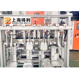 Automatic Silver Plate Aluminium Foil Container Machine 24kw 3 Phase