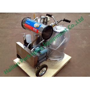 Stainless Steel Cow Milk Sucking Machine 25Litre Double Milk Cans