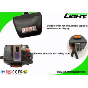 Quality Underground Safety Miners Cap Lamps Cordless , PC Hard Hat Led Lights GL4.5 for sale