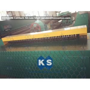 Border Reinforcement Gabion Production Line For Water Conservancy 225m/H Speed