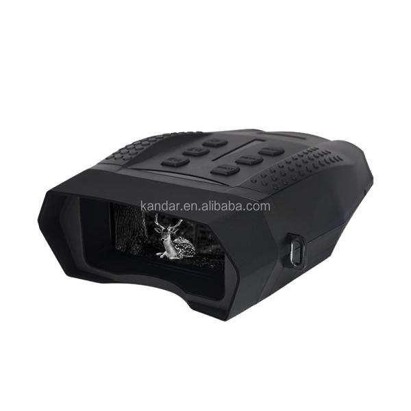 Record Videos and Photos Up to 600m NV5100 Digital Night Vision Binocular 4x Digital Zoom