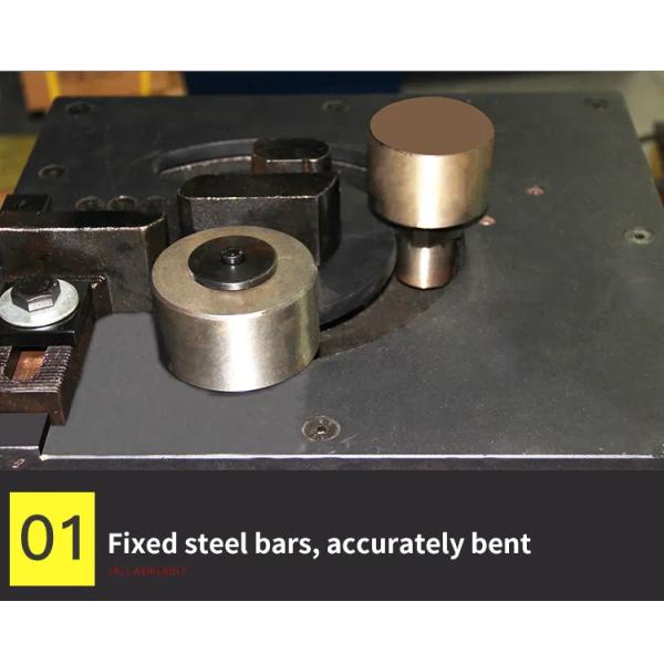 Boost Efficiency on Construction Projects with Korean Style RB25 25mm Small Steel Rebar Bender Portable Desktop Design