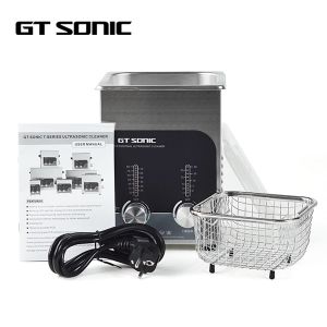 GT SONIC 2L Capacity Tabletop Ultrasonic Cleaner Dental Ultrasonic Cleaning