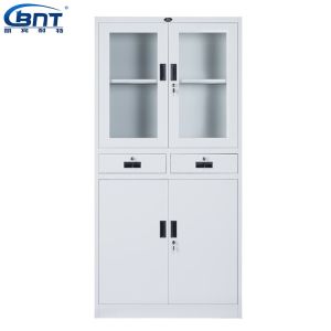 Quality 0.6mm Glass Door Filing Cabinet for sale