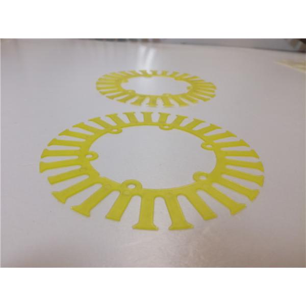 Buy Insulating / Epoxy Resin Board Stator Core Laminations Stmaping Sheets 0.5mm Thickness at wholesale prices