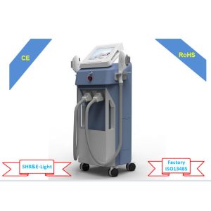 women hair removal machine 3500W Vertical 2Handles ExtrMED SHR E-light IPL RF