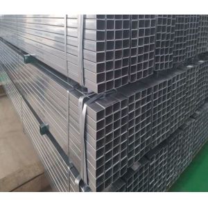 Structure Frames Seamless Galvanized Steel GI Rectangular Pipe Q235B