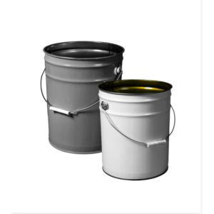 UV Resistant Stackable Metal Pails And Buckets / Buckets And Pails with Custom
