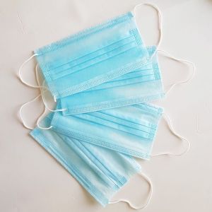 Quality Fluid Resistant Disposable Non Woven Face Mask Hypoallergenic Skin Friendly for sale