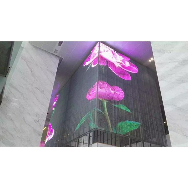 P10.41 Transparent Stage LED Display High Resolution Wide Viewing Angle For Showing Videos