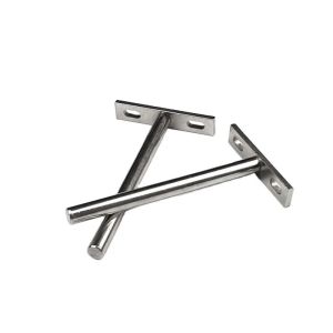 Customized Adjustable Heavy Duty Floating Shelf Bracket with Stamping Process