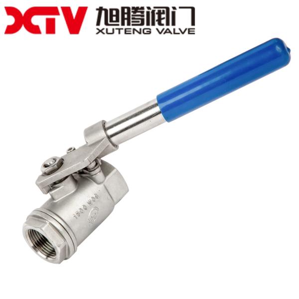 Spring Return Quick Return Sampling Ball Valve with PTFE Seat and Manual Driving