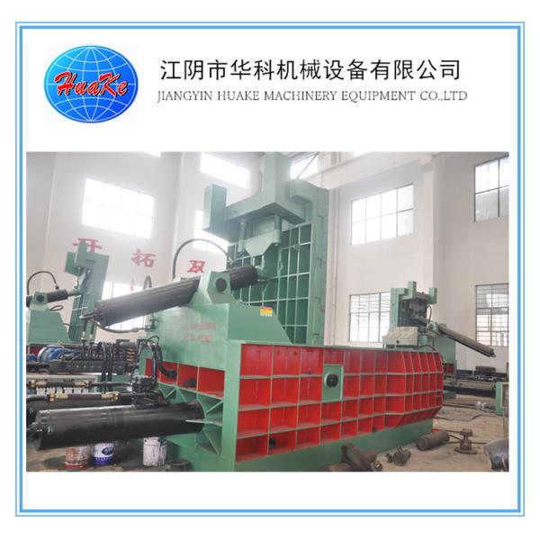 Buy Automatic Hydraulic Baler Machine Metal Efficiently 3 Phases at wholesale prices