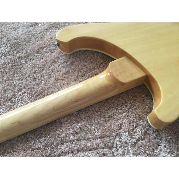 RIC BASS GUITAR 4003 Natural color set in neck Rosewood fingerboard shark inlay with custom bridges