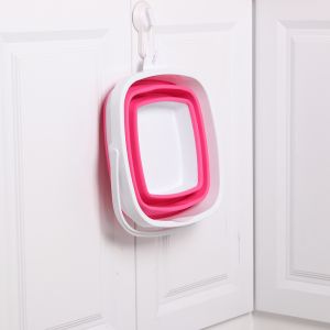 China 5L Hot Selling Outdoor Portable Plastic foldable water bucket For Self-driving on sale