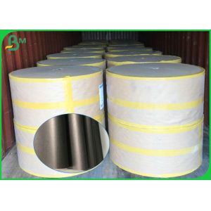 Custom Recyclable Food Grade Paper Roll 60gsm Printable Black Straw Paper Roll