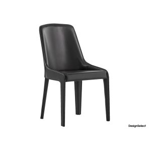 Elegant Bonaldo Lamina Fiberglass Dining Chair With Strong Steel Frame