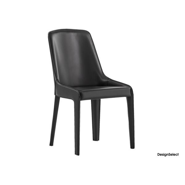 Elegant Bonaldo Lamina Fiberglass Dining Chair With Strong Steel Frame