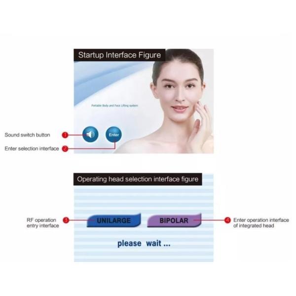 Body Thermolift Vacuum Slimming Machine 40.68mhz