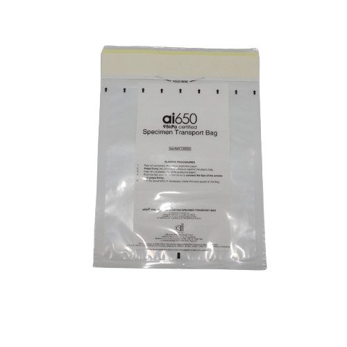 Buy 95kPa Gamma Radiation Sterilized 6.5X9.5 Inches Leakproof Sample Transport Bag at wholesale prices