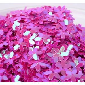 Glitter Sequins PET Art Craft Supplies Five-leaf Flower Loose Wedding Party