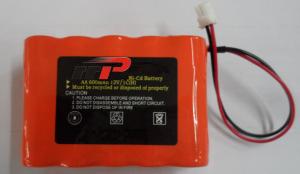 Quality 12V 600mAh aa nicd battery , ni cd rechargeable batteries KS KFI Emergency lighting for sale