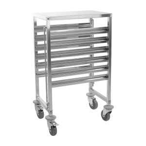 China High Strength Aluminium Platform Trolley Sable  Quick Transport on sale